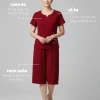 Đồ bộ trung niên nữ siêu mát Minh Anh vải đũi sợi lanh MAB01 - Giá chỉ 89.000đ 3