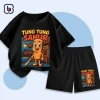 Đồ bộ TUNG TUNG SAHUR BabyloveGO cho bé trai & bé gái mùa hè, thun cotton thoáng mát, giá chỉ 199.000 VNĐ 5