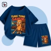 Đồ bộ TUNG TUNG SAHUR BabyloveGO cho bé trai & bé gái mùa hè, thun cotton thoáng mát, giá chỉ 199.000 VNĐ 9