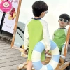 Đồ bơi 2 mảnh bé trai 10-45kg dưới 1m5 áo tay dài, quần 2 lớp phối viền, giá 219.000 đồng - đi biển, đi bơi 7