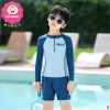 Đồ bơi 2 mảnh tay dài, quần 2 lớp cho bé trai, phù hợp đi biển, bơi - Giá 189.000₫ 4