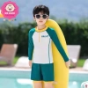 Đồ bơi 2 mảnh tay dài, quần 2 lớp cho bé trai, phù hợp đi biển, bơi - Giá 189.000₫ 6
