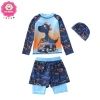 Đồ bơi 2 mảnh tay dài, quần 2 lớp họa tiết in tràn cho bé trai 10-45kg dưới 1m55 - Đi biển, đi bơi giá 230k 6