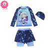 Đồ bơi 2 mảnh tay dài, quần 2 lớp họa tiết in tràn cho bé trai 10-45kg dưới 1m55 - Đi biển, đi bơi giá 230k 7