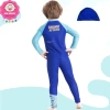 Đồ bơi 2 mảnh tay dài, quần dài hoạ tiết cá mập + nón cho bé trai 10-43kg - Giá ưu đãi 189k 5