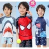 Đồ bơi 2 mảnh tay ngắn Người Nhện và Cá Mập kèm nón cho bé trai 11-30kg - 189.000 2