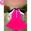 Đồ bơi bikini liền thân kiểu váy tay ngắn viền trắng cho bé gái giá chỉ 199.000đ 2