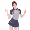 Đồ bơi hai mảnh Tankini áo ngực thể thao, quần cạp cao kiểm soát bụng - Giá 219.294₫ cho phụ nữ trẻ 3