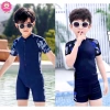 Đồ bơi liền thân 2 mảnh bé trai 10-40kg phối loang thích hợp đi biển bơi giá chỉ 209.000₫ 2