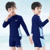 Đồ bơi liền thân 2 mảnh bé trai 10-40kg phối loang thích hợp đi biển bơi giá chỉ 209.000₫ 8