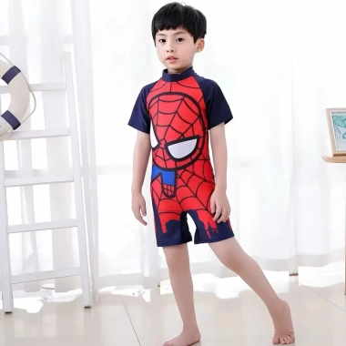 Đồ bơi liền thân bé trai 14-30kg, tay ngắn dài, họa tiết sinh động, giá 179k 10