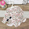 Đồ bơi liền thân tay dài hoa lá cherry cho bé gái 10-38kg - Siêu nhẹ, thích hợp đi biển, đi bơi - Giá 129.000₫ 7