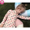 Đồ bơi liền thân tay dài nàng tiên cá hoa lá công chúa bé gái, giá chỉ 109k 7