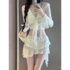 Đồ bơi nữ 2.025 - Bikini bốn mảnh cao cấp ôm sát, che bụng, sexy, lý tưởng cho kỳ nghỉ và suối nước nóng - 188k VNĐ 2
