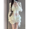 Đồ bơi nữ 2.025 - Bikini bốn mảnh cao cấp ôm sát, che bụng, sexy, lý tưởng cho kỳ nghỉ và suối nước nóng - 188k VNĐ 5