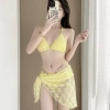 Đồ Bơi Nữ Gợi Cảm Bảo Thủ Bikini Bộ Ba Hàn Quốc - Thiết Kế Ngực Nhỏ Giá 85.320₫ 8