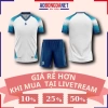 Đồ bóng đá không logo CP Egan Zenos 02 polyester nhẹ, thoáng mát, chỉ 216.000₫