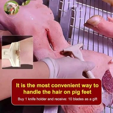 Đồ cạo mỡ da lợn AACAR - Loại bỏ dầu heo, cạo lông lợn, len cạo râu, giảm giá 20% chỉ 54.340đ