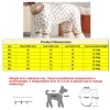Đồ chó 4 chân chống rụng lông, chống liếm, họa tiết mỏng thoáng khí – cỡ trung‑lớn 7