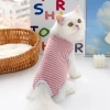 Đồ cho mèo sau phẫu thuật chống liêm vết thương, thoáng khí hở chân - phù hợp cho mèo và chó nhỏ 3
