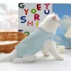 Đồ cho mèo sau phẫu thuật chống liêm vết thương, thoáng khí hở chân - phù hợp cho mèo và chó nhỏ 5