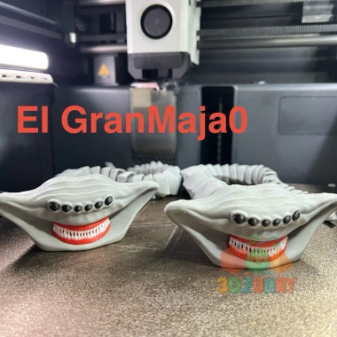 Đồ chơi 3D quái vật biển MaLeviathan Bloop ElGranMaja SeaEater - Khớp chuyển động linh hoạt, giá chỉ 55.000 VND