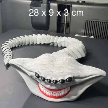 Đồ chơi 3D quái vật biển MaLeviathan Bloop ElGranMaja SeaEater - Khớp chuyển động linh hoạt, giá chỉ 55.000 VND