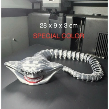Đồ chơi 3D quái vật biển MaLeviathan Bloop ElGranMaja SeaEater - Khớp chuyển động linh hoạt, giá chỉ 55.000 VND