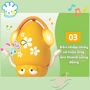 Đồ chơi bạch tuộc nhảy múa cảm ứng âm thanh và ánh sáng, tránh chướng ngại vật, giúp bé xả stress - Giá 174.298 VND 4 Đồ chơi bạch tuộc nhảy múa cảm ứng âm thanh và ánh sáng, tránh chướng ngại vật, giúp bé xả stress - Giá 174.298 VND 4
