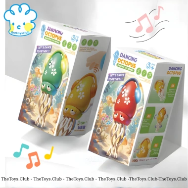 Đồ chơi bạch tuộc nhảy múa cảm ứng âm thanh và ánh sáng, tránh chướng ngại vật, giúp bé xả stress - Giá 174.298 VND 5 Đồ chơi bạch tuộc nhảy múa cảm ứng âm thanh và ánh sáng, tránh chướng ngại vật, giúp bé xả stress - Giá 174.298 VND 5