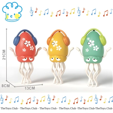 Đồ chơi bạch tuộc nhảy múa cảm ứng âm thanh và ánh sáng, tránh chướng ngại vật, giúp bé xả stress - Giá 174.298 VND