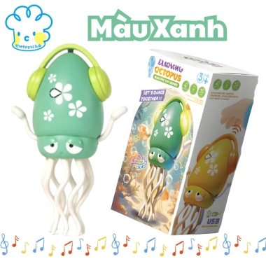 Đồ chơi bạch tuộc nhảy múa cảm ứng âm thanh và ánh sáng, tránh chướng ngại vật, giúp bé xả stress - Giá 174.298 VND 9 Đồ chơi bạch tuộc nhảy múa cảm ứng âm thanh và ánh sáng, tránh chướng ngại vật, giúp bé xả stress - Giá 174.298 VND 9