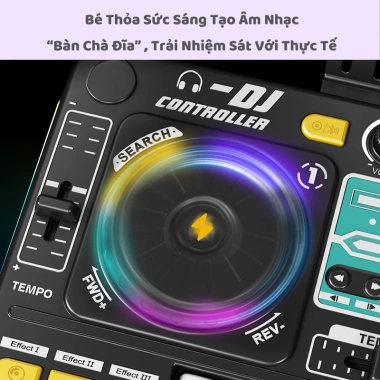 Đồ chơi bàn DJ piano điện tử 15 hiệu ứng, 37 phím, Bluetooth 5.0, mic hát – giảm tới 699k 5 Đồ chơi bàn DJ piano điện tử 15 hiệu ứng, 37 phím, Bluetooth 5.0, mic hát – giảm tới 699k 5