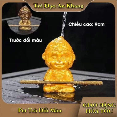 Đồ Chơi Bàn Trà Tôn Ngộ Không Pet Trà Đổi Màu Cao Cấp, Phụ Kiện Trà Đạo 89.000₫