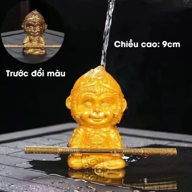 Đồ Chơi Bàn Trà Tôn Ngộ Không Pet Trà Đổi Màu Cao Cấp, Phụ Kiện Trà Đạo 89.000₫