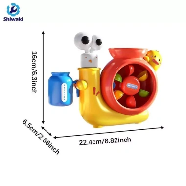 Đồ chơi bắn tung tóe tắm cho bé - Bồn tắm cốc hút, tưới nước, hoạt hình PP chắc chắn, giảm còn 146.300đ 4