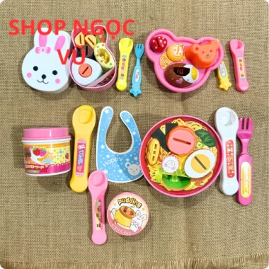 Đồ chơi bánh pudding, bánh flan, kem dâu tây ảo thuật – Ăn ngon, giá 29.000₫, giảm từ 37.120₫, phù hợp trẻ em