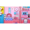Đồ chơi bé gái Kuromi cô tiên xanh - Ngôi nhà Peach Color House Quiet Book, giá 75.000₫ 4