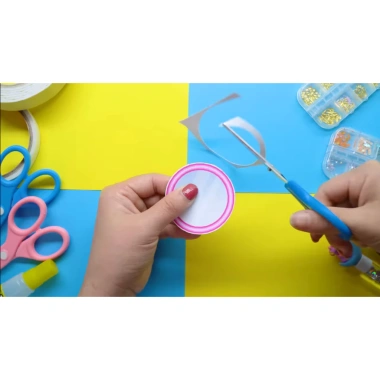 Đồ chơi bé gái Kuromi cô tiên xanh - Ngôi nhà Peach Color House Quiet Book, giá 75.000₫ 6