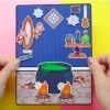 Đồ chơi bé gái Ngôi nhà Búp Bê Tocaboca Wednesday Quite Book – Montessori H20N, giá ưu đãi 100k 3
