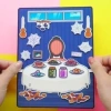 Đồ chơi bé gái Ngôi nhà Búp Bê Tocaboca Wednesday Quite Book – Montessori H20N, giá ưu đãi 100k 4