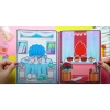 Đồ chơi bé Ngôi nhà búp bê giấy Toca Life World Quiet Book Ice vs Fire giảm giá 140k 5