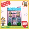 Đồ chơi bé Ngôi nhà búp bê giấy Toca Life World Quiet Book số 22 Black Pink Giá ưu đãi 140.000đ