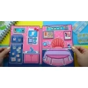 Đồ chơi bé Ngôi nhà búp bê giấy Toca Life World Quiet Book số 22 Black Pink Giá ưu đãi 140.000đ 6