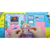 Đồ chơi bé - Ngôi nhà búp bê giấy Wednesday và Enid Quiet Book 2 - Enid Pink House, giảm giá 140.000₫ 6