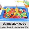 Đồ chơi Bể phao mini bơm hơi - Bàn cát nặn, Câu cá nước, mã 50.015a, Giá 19.000đ 2