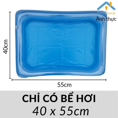 Đồ chơi Bể phao mini bơm hơi - Bàn cát nặn, Câu cá nước, mã 50.015a, Giá 19.000đ