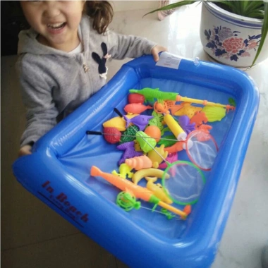 Đồ chơi Bể phao mini bơm hơi - Bàn cát nặn, Câu cá nước, mã 50.015a, Giá 19.000đ 6 Đồ chơi Bể phao mini bơm hơi - Bàn cát nặn, Câu cá nước, mã 50.015a, Giá 19.000đ 6