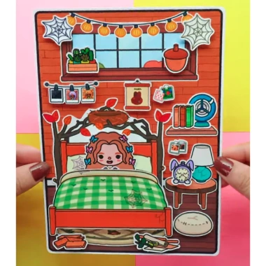 Đồ chơi bóc dán ngôi nhà búp bê Wednesday Rich And Poor giấy - Giá chỉ 120.000₫ 2 Đồ chơi bóc dán ngôi nhà búp bê Wednesday Rich And Poor giấy - Giá chỉ 120.000₫ 2