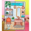 Đồ chơi bóc dán ngôi nhà búp bê Wednesday Rich And Poor giấy - Giá chỉ 120.000₫ 5